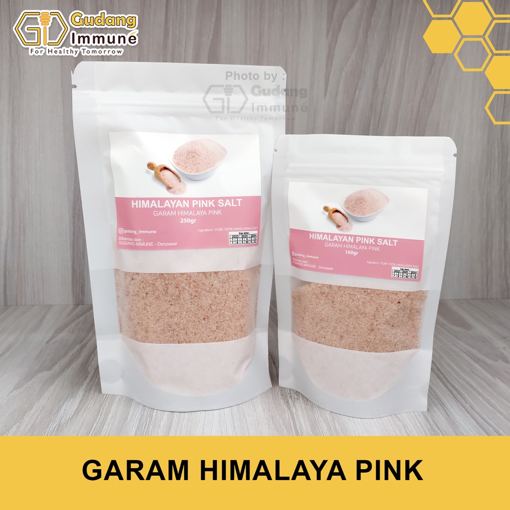 

Garam Himalaya Pink 100gr dan 250gr - Himalayan Salt - Gudang Immune