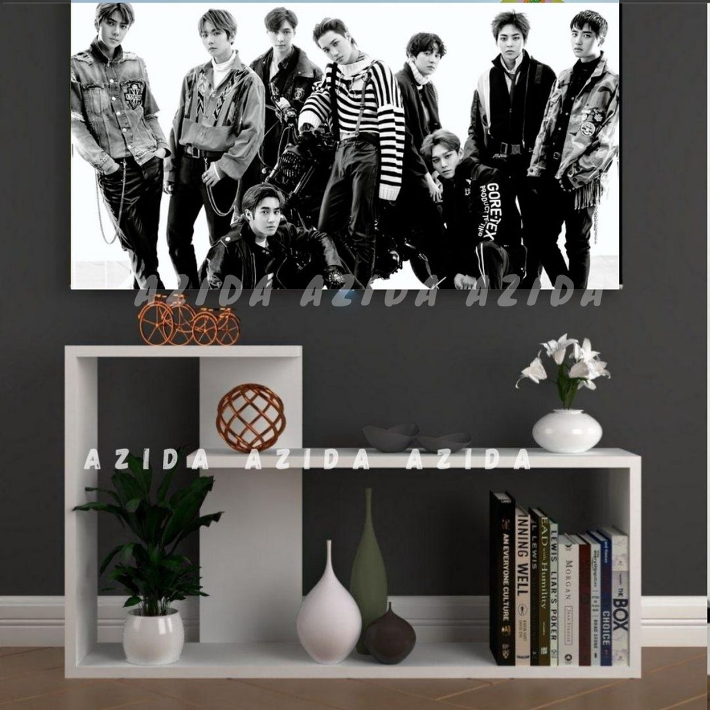 Meja TV Minimalis Murah Modern Hiasan Dinding Dekorasi Dinding Rak TV Dinding Tempel Shabby Vintage