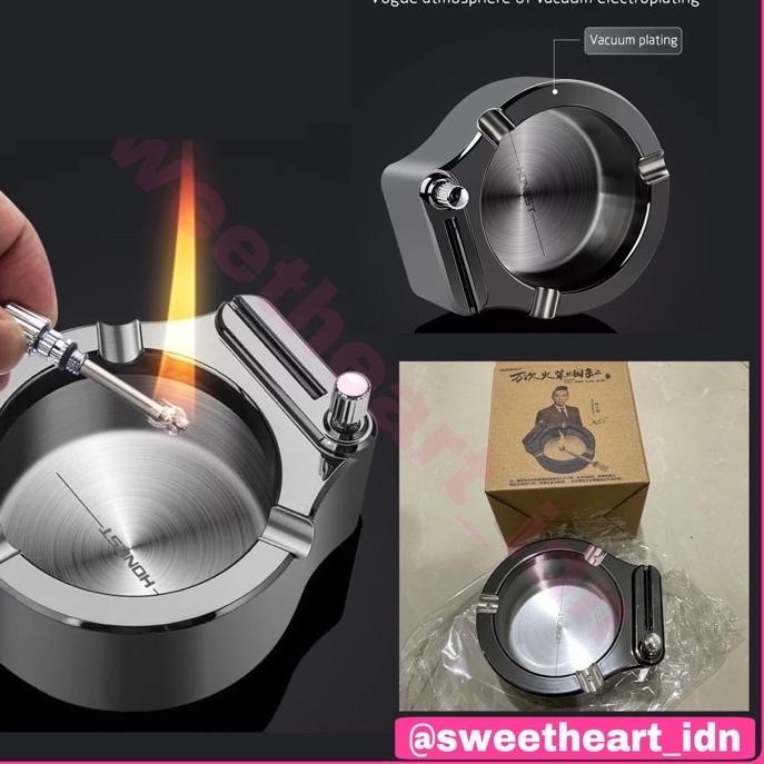 ○ Asbak Korek Gesek HONEST ✤