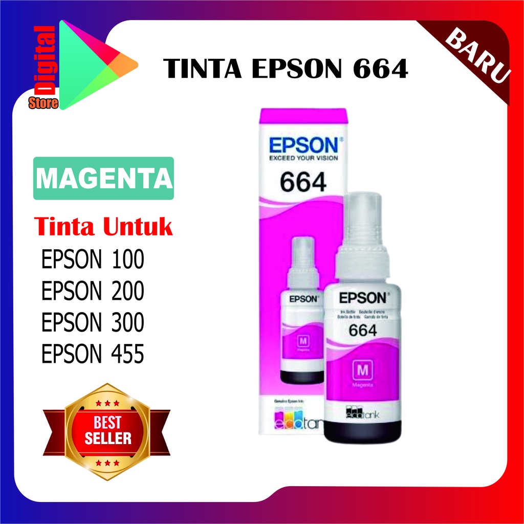 Tinta Epson 664 Black/Color Premium