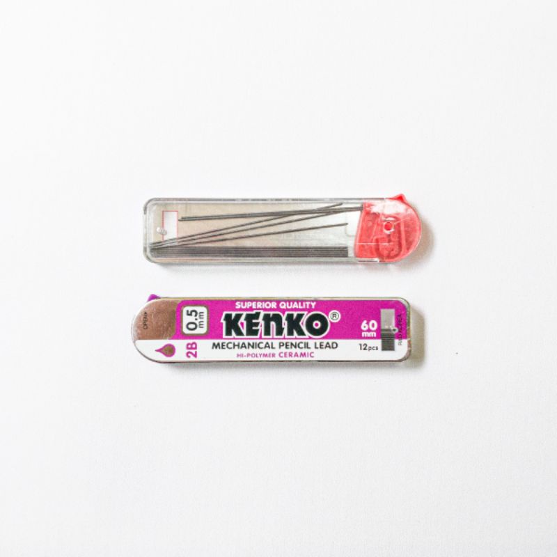 

Refill Isi Pensil Mekanik 2B 0.5 mm Kenko Mechanical Pencil Lead isi 12pcs