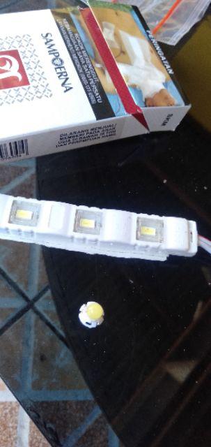 Led Strip 3 Titik Hpl Universal Waterproof