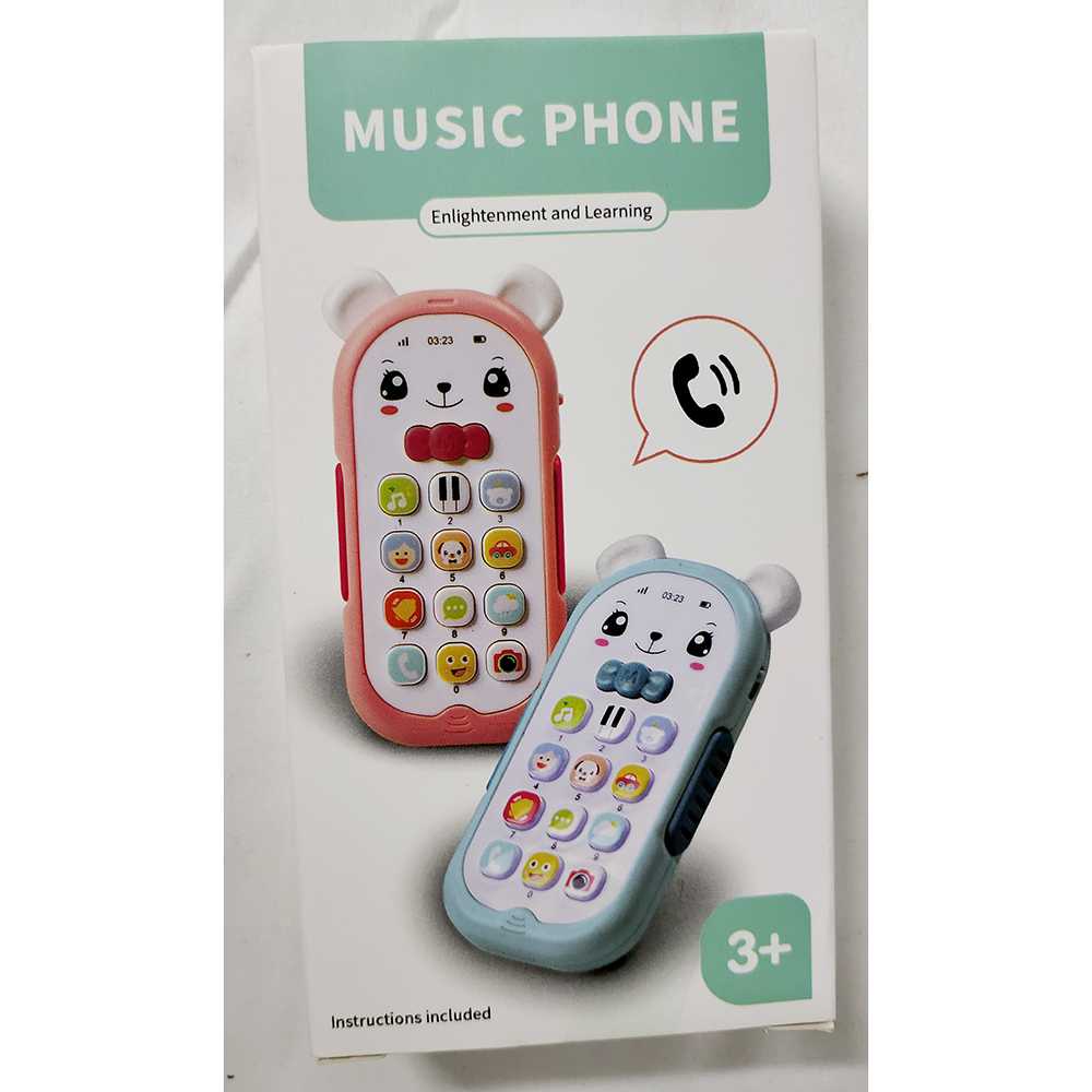 BO ER LE Mainan Anak Phone Music Sound Children Toy - 3043 ( Al-Yusi )