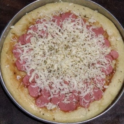 

[Hanya Jatim] Pizza Sossis extra Keju frozen Diameter 22cm