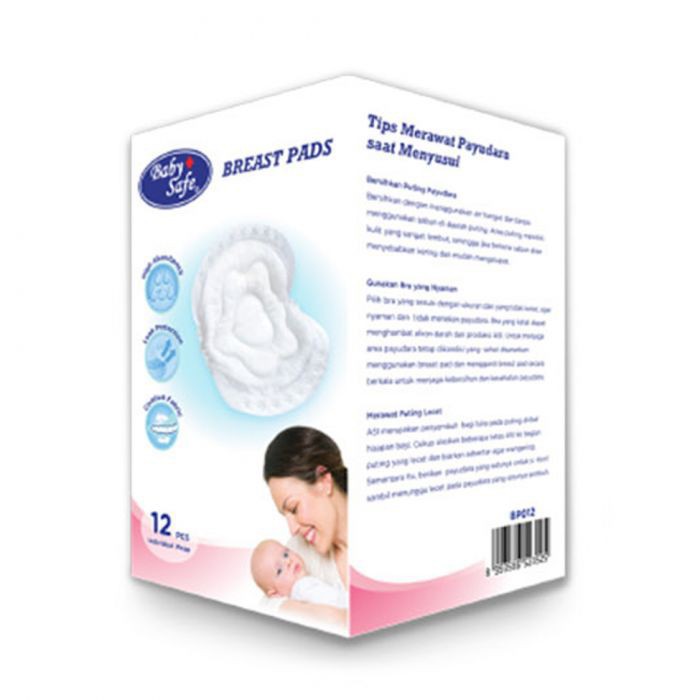 Baby Safe  Breast Pads Isi 12 Pcs / Penyerap ASI / Breast Pad