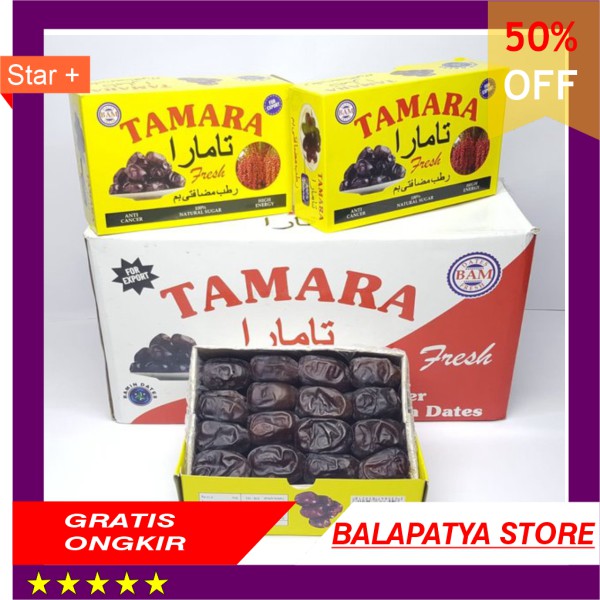 

HOT PROMO !!! Kurma Bam Tamara 1 kotak - BAM Tamara - Kurma BAM
