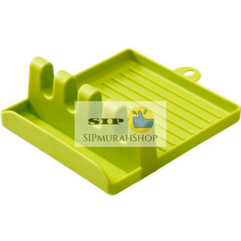 Tatakan Penyimpanan Peralatan Masak / Holder Spatula / Alas Alat Masak / Tatakan Tempat Spatula Holder Tutup Panci | kitchen Rack Spoon pad | WADAH SPATULA ALAT MASAK / Tatakan Tempat Spatula Sodet Irus / TATAKAN SENDOK GORENG 5 SLOT 4 SEKAT