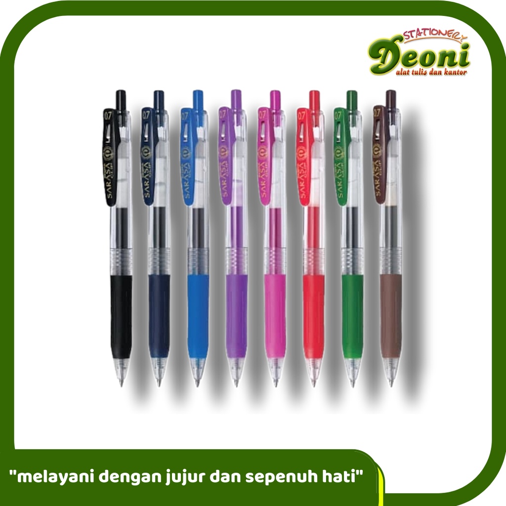 

ZEBRA Sarasa Clip 0.5mm Pulpen Pen Banyak Warna 1pcs