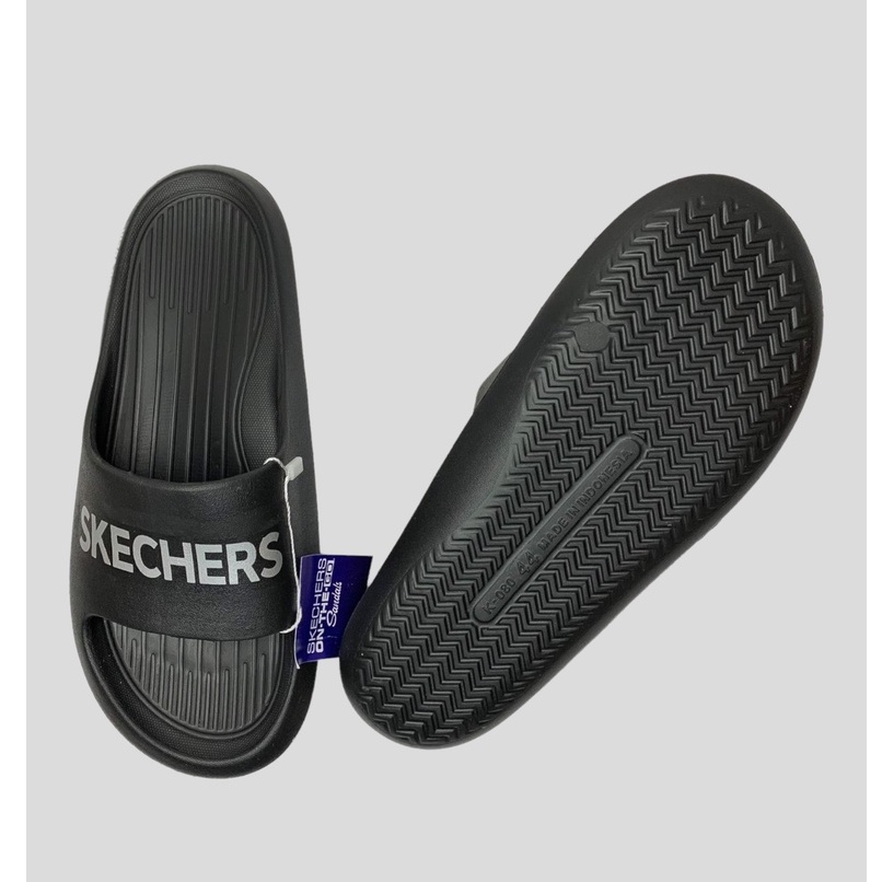 Sandal Selop Pria Skechers Sendal Pria Skechers Terbaru Sandal Pria Selop Kekinian Sandal Selop Cowok Murah Slipon Skechers