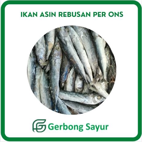 

Ikan Asin Rebusan per Ons