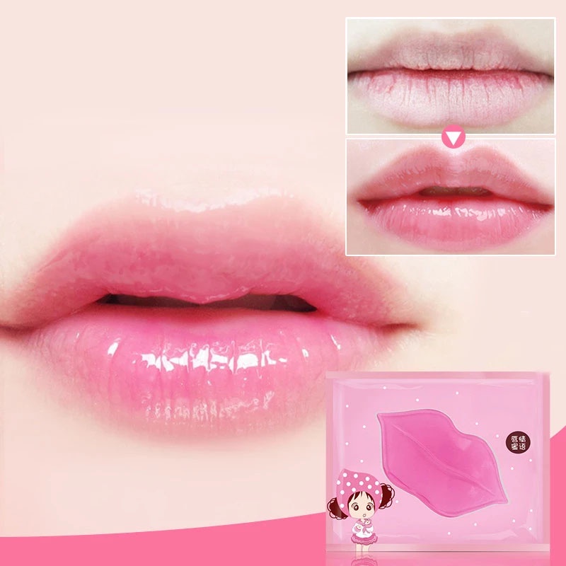 Hope Store - Masker Bibir Zozu Lip Mask Masker Pelembab Bibir Kering 20 Lembar Free Spatula