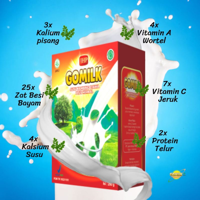 

GOMILK SUSU KAMBING PLUS HERBAL