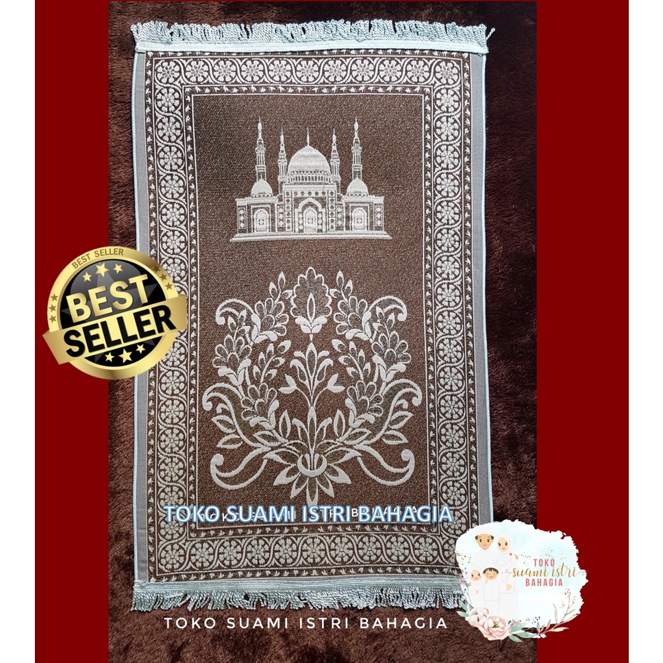 Sajadah Busa Shaybah Premium Empuk Tebal Turki Murah Berkualitas Haji