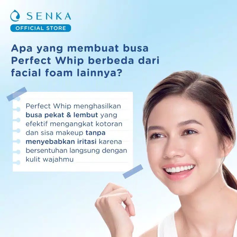 (cyber) cod terbaru SENKA - ORIGINAL Perfect Whip Facial Foam From Japan 120g