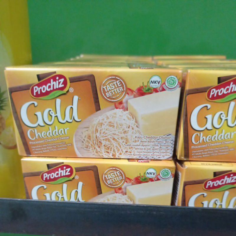 

keju prochiz gold cheddar 160g