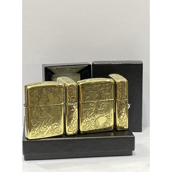 Original Zippo Armor Lady Arabesque 5 sides