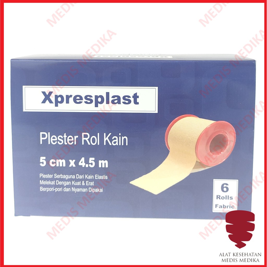 GIDCare Xpresplast Roll 5 X 450CM Plaster kain Penutup Luka Alat P3K