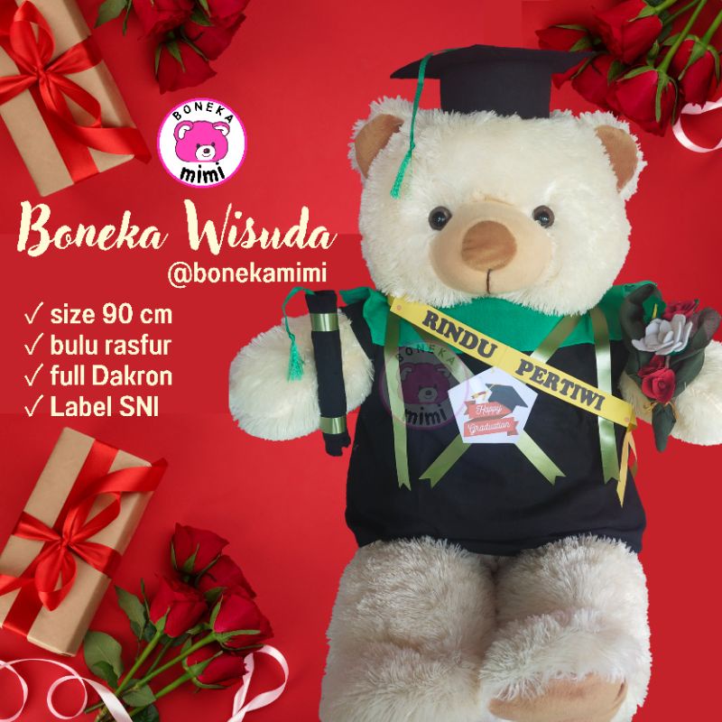 Boneka Wisuda Jumbo