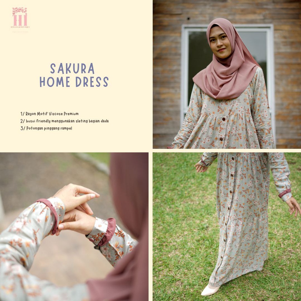 SAKURA HOMEY DRESS BY HIMANIAR BOUTIQUE