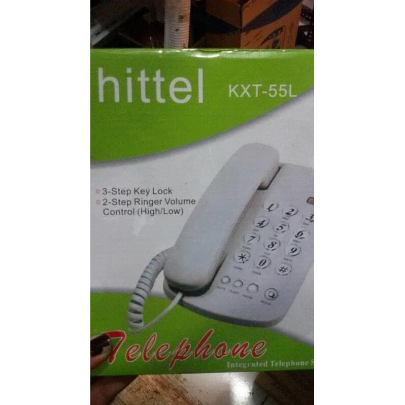 Telepon Rumah Hittel/ Telepon Rumah Kabel KXT-55 L