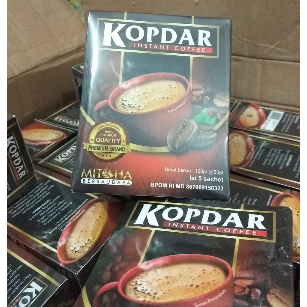 KOPDAR | KOPI STAMINA DAN VITALITAS PRIA | KOPI KEJANTANAN AMAN BPOM RI 100% ASLI ORIGINAL