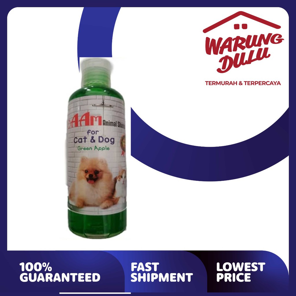 SHAMPOO BOAAM UNTUK KUCING ANJING GREEN APPLE 250ML