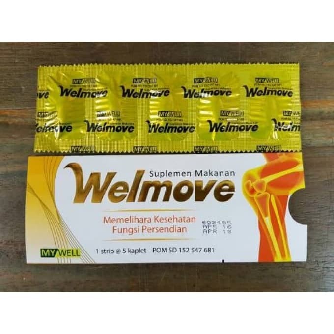 Welmove Welmov Obat Nyeri Sendi Persendian Otot Kaku Pegel Pegal Linu