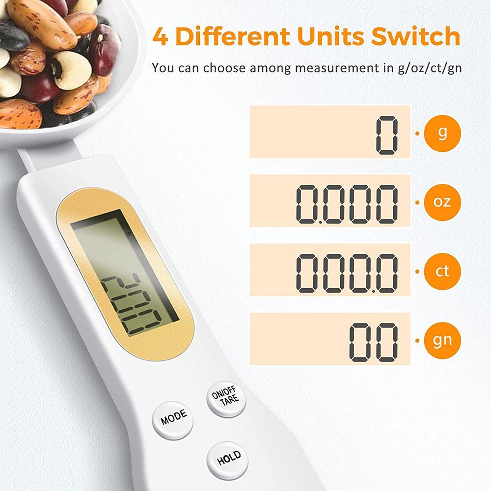 Solighter Spoon Scale Mini Kopi Teh Gula Sendok Timbang Masak Elektronik LCD Digital