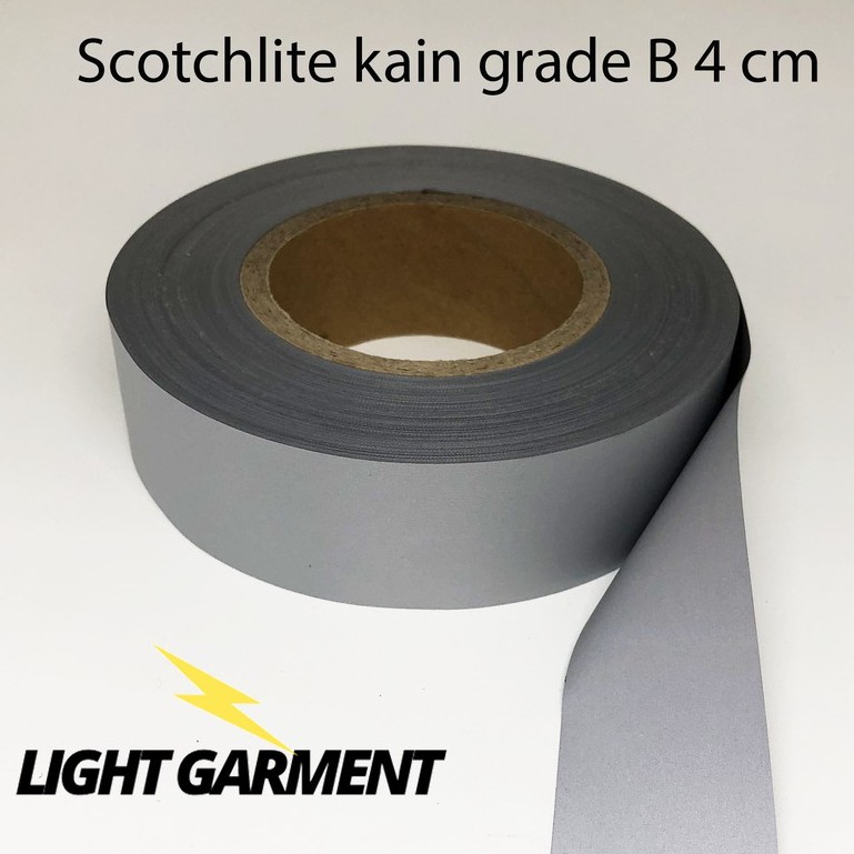 Scotchlite skotlet scotlight pita pemantul cahaya kain jahit B 4 cm per roll