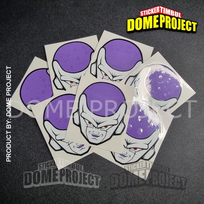 FRIEZA HEAD ANIME STICKER CUTTING MOBIL IMPORT AKSESORIES OTOMOTIF STICKER AESTHETIC DEKORASI OTOMOTIF