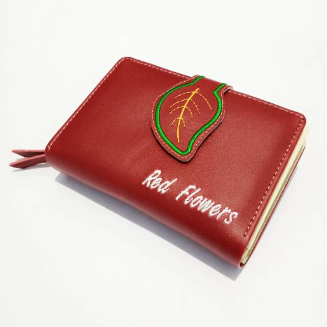 Promo dompet wanita merah maroon