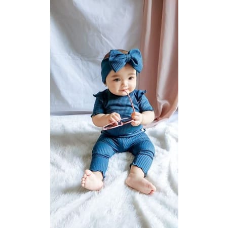 Baby One Set Mango Super Strech  Baju Bayi Murah Usia 3 bulan - 18 bulan