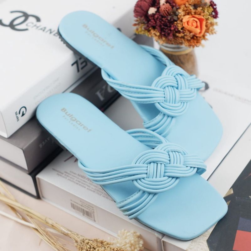 Sandal Wanita Tali Anyam Koko