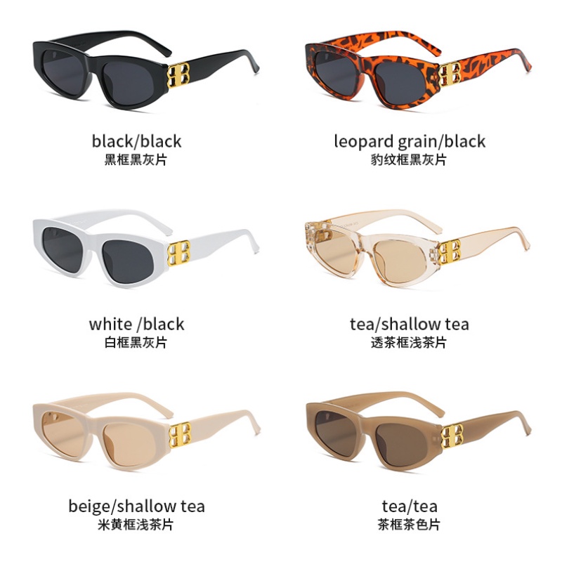 (YUZHU) COD Kacamata Cat Eye Retro Gaya Eropa dan Amerika Unisex