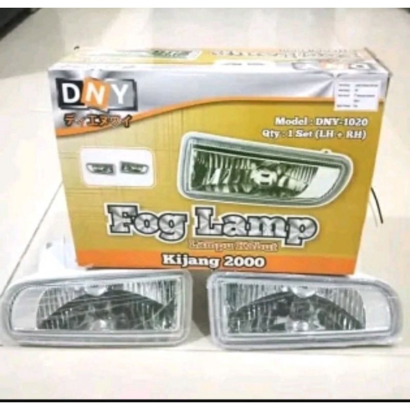 lampu bemper foglamp kijang kapsul efi 2000-2001 sepasang dny