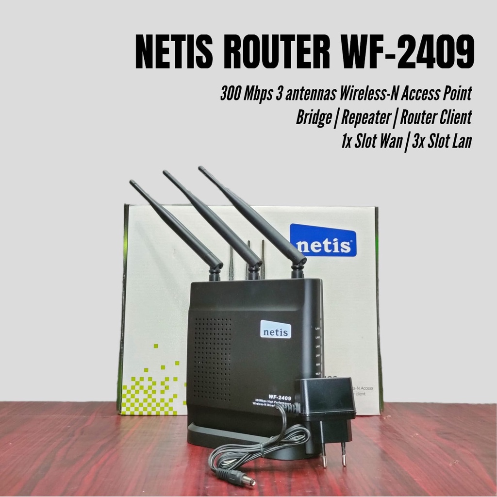 Wireless Router New Berkualitas dan Bergaransi