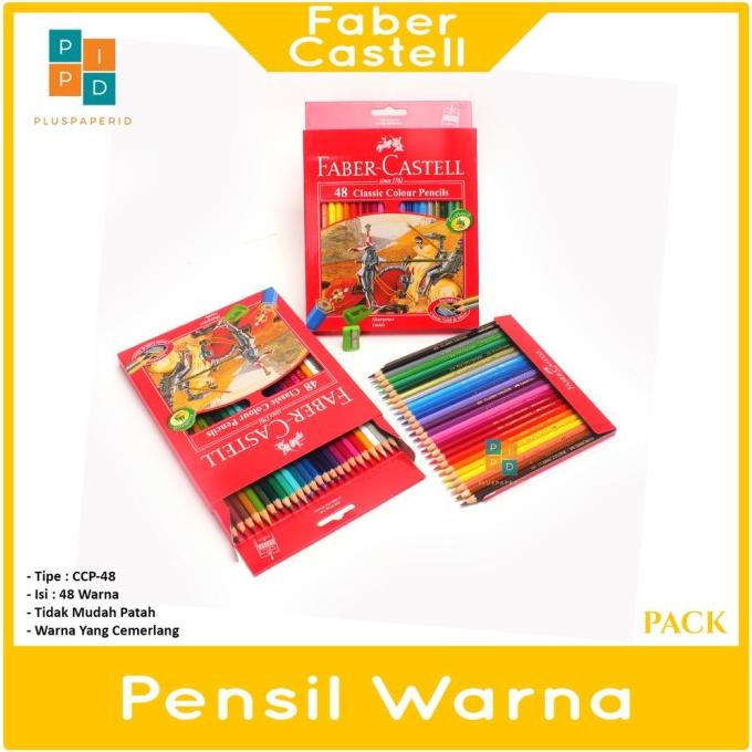 

SFY PER SET PENSIL WARNA FABER CASTELL ISI 48 CLASSIC YHJTY54654