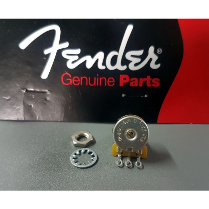 potensio gitar CTS 50K mini Solid Shaft audio potensiometer original by fender