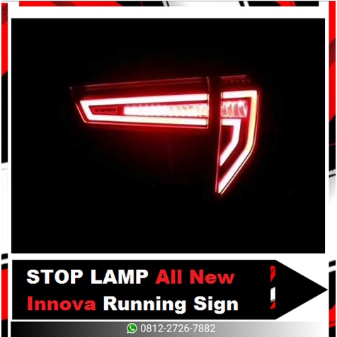 STOP LAMP All New Innova Running Sign