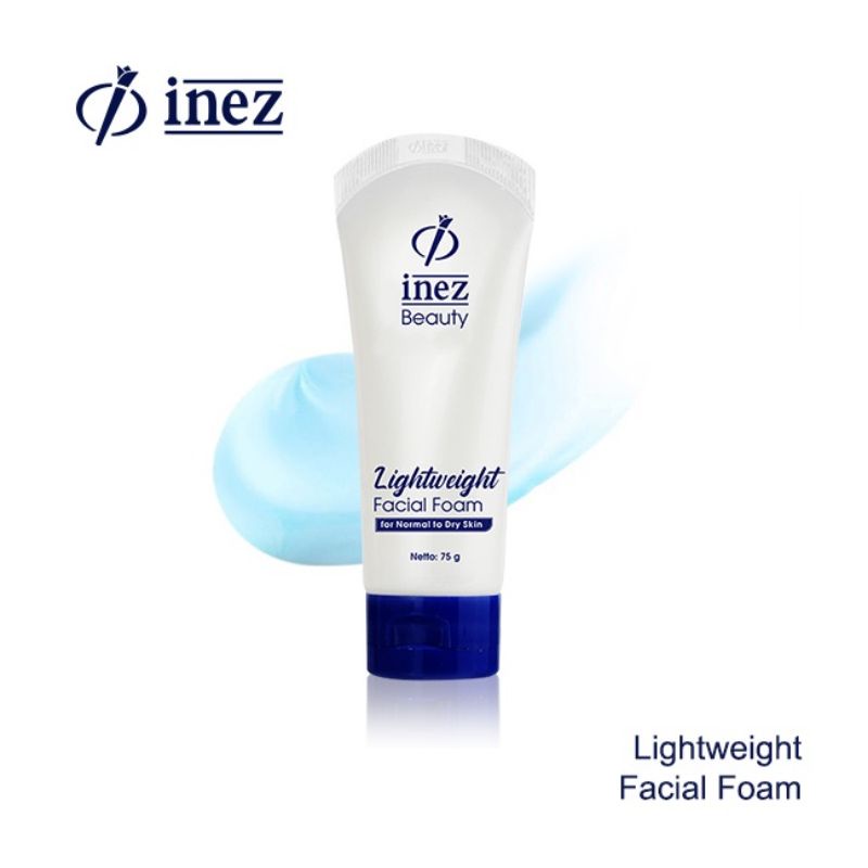 Inez Lightweight Facial Foam For Normal To Dry Skin 75gr