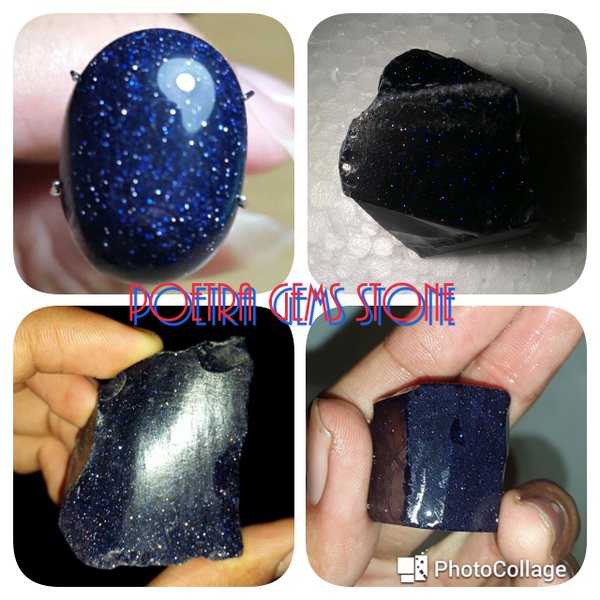 Pasir Intan Biru HQ Batu / Rough Dijamin Murah... !!!