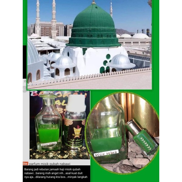 parfum qubah nabawi 6ml bibit super