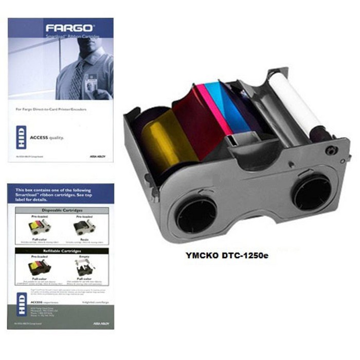 PRINTER KARTU FARGO DTC 1250E SINGLE SIDE