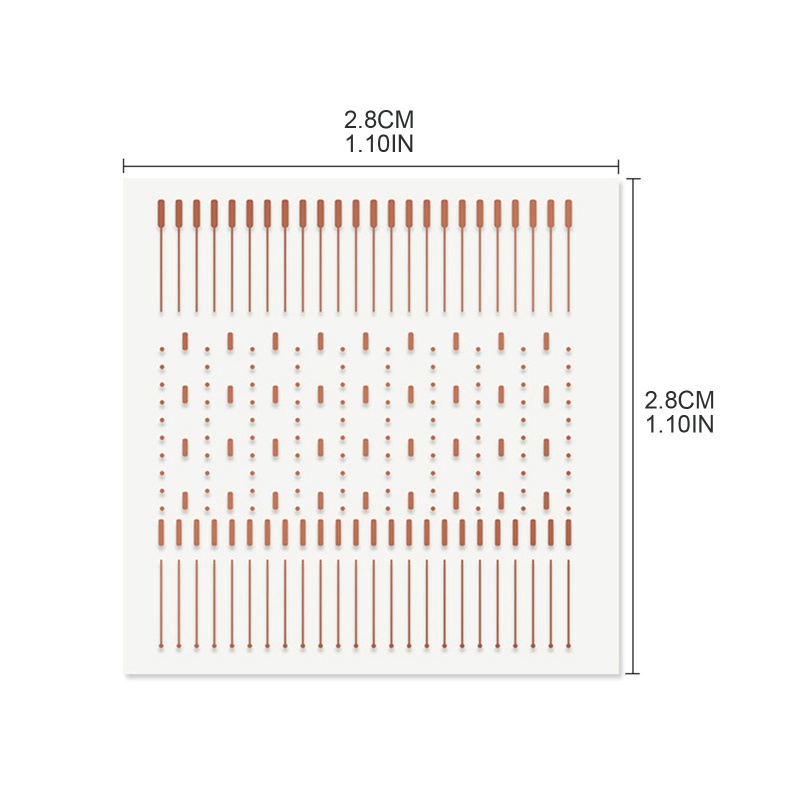 Lembar Solder Bahan Tembaga Warna Merah Ukuran 2.8x28.cm / 1.1x1.1in Untuk Smartphone PC IC