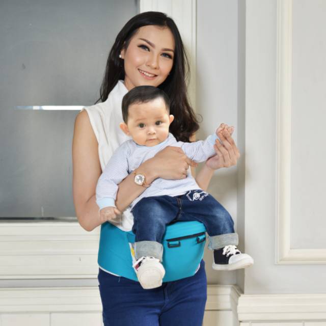 MOMS BABY Gendongan Hipseat Bayi Leaf Series MBG 2017