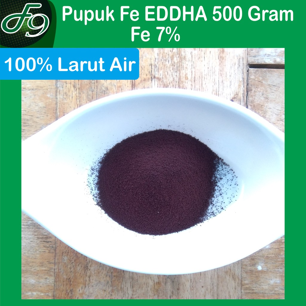 Pupuk Mikro Fe 7% - Pupuk Fe EDDHA 500 Gram
