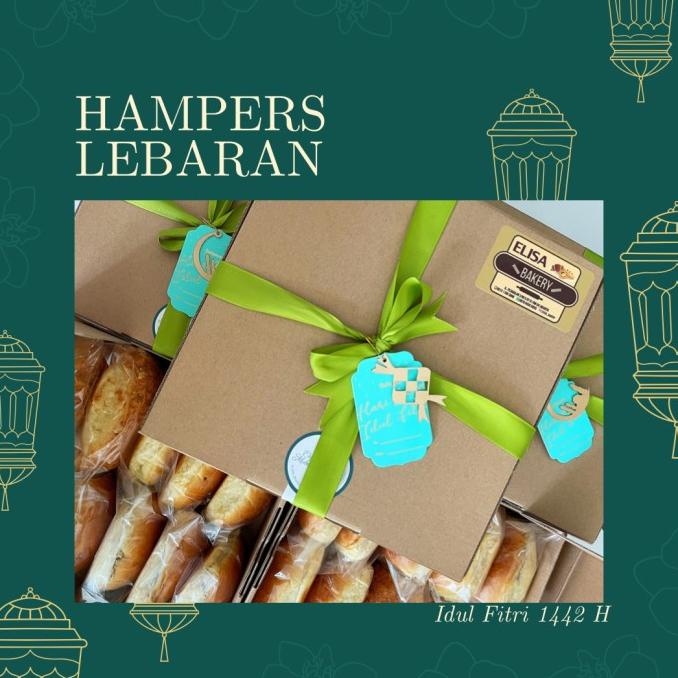 

BAYAR DITEMPAT Hampers Lebaran Idul Fitri Roti Jadul manis by Elisa Bakery HEMAT