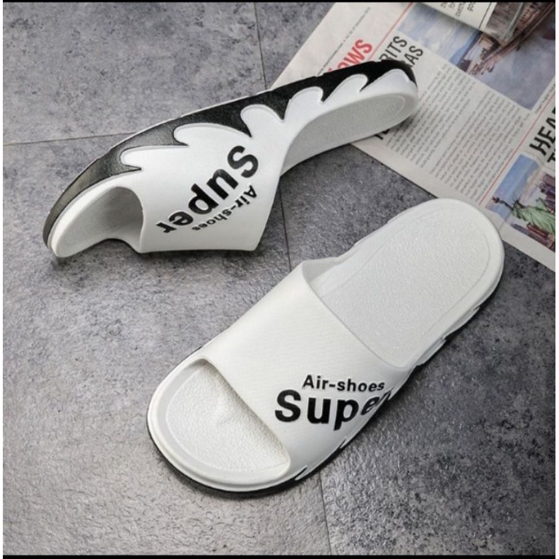 Humairah_olshop || Sandal Air Shoes Super Karet Jelly Import, Sandal Pria Dan Wanita Yg Nyaman Dan Anti Putus