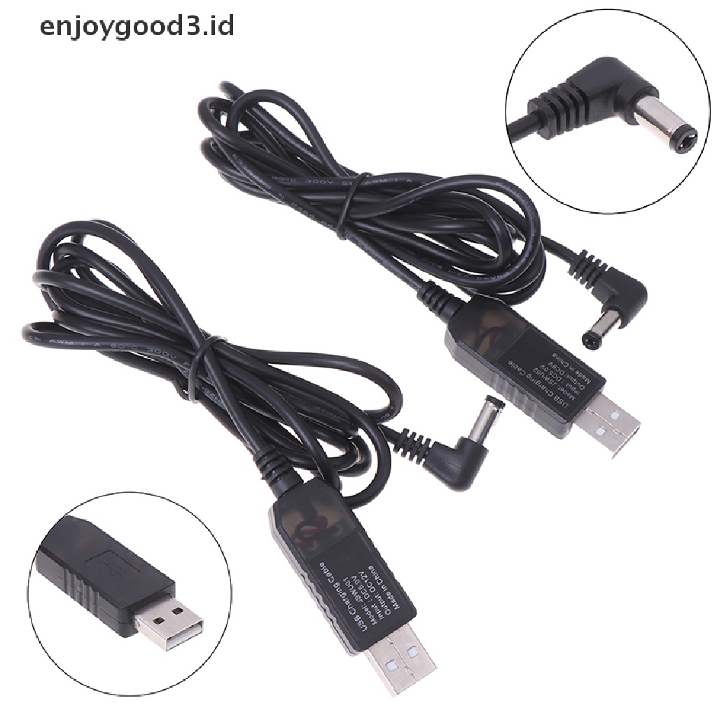 Konektor Konverter Jack Step Up Usb Dc 5v Ke Dc 9v 12v 2.1x5.5mm