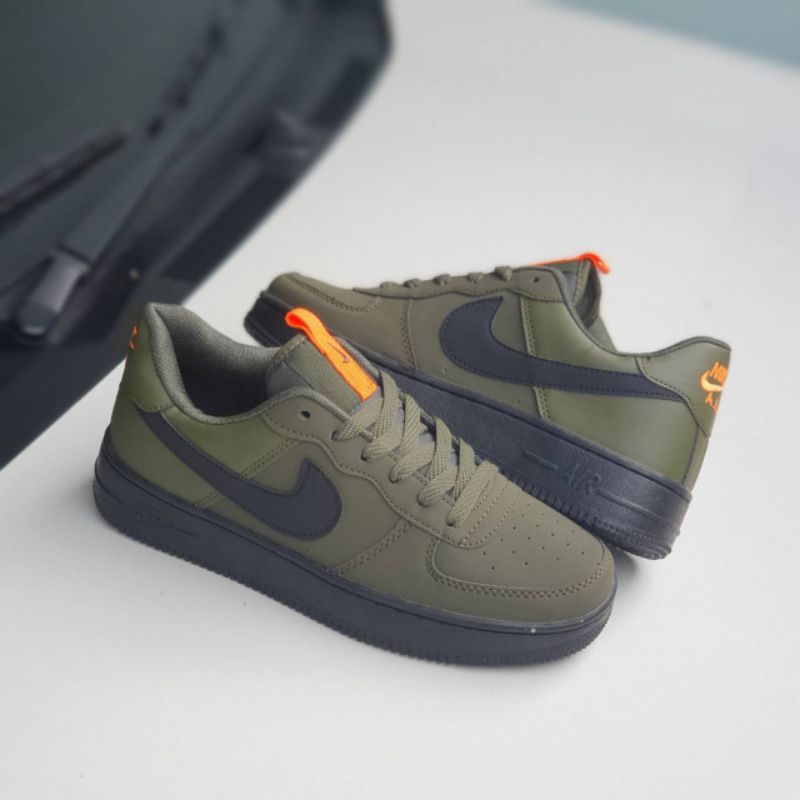 khaki green af1